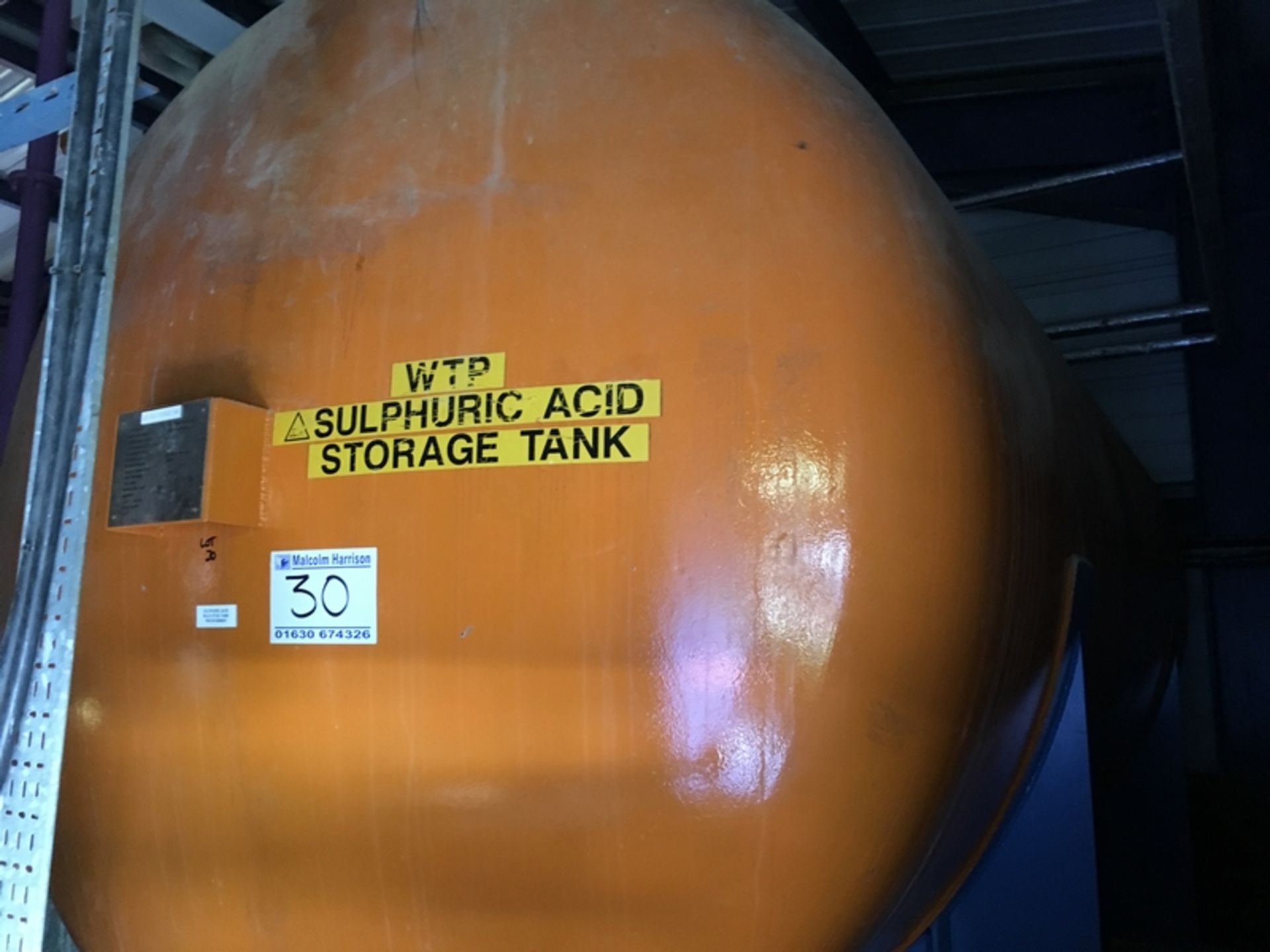 WTP Sulphuric Acid Storage Tank