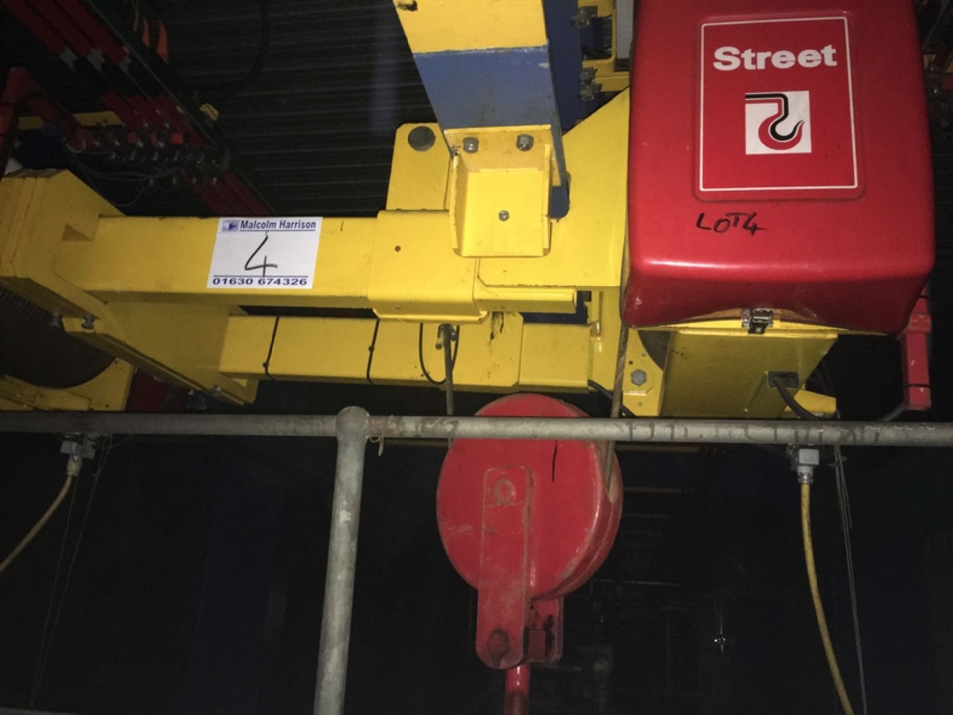 Street Crane Co 5 tonne Underhung Crane - Image 4 of 4