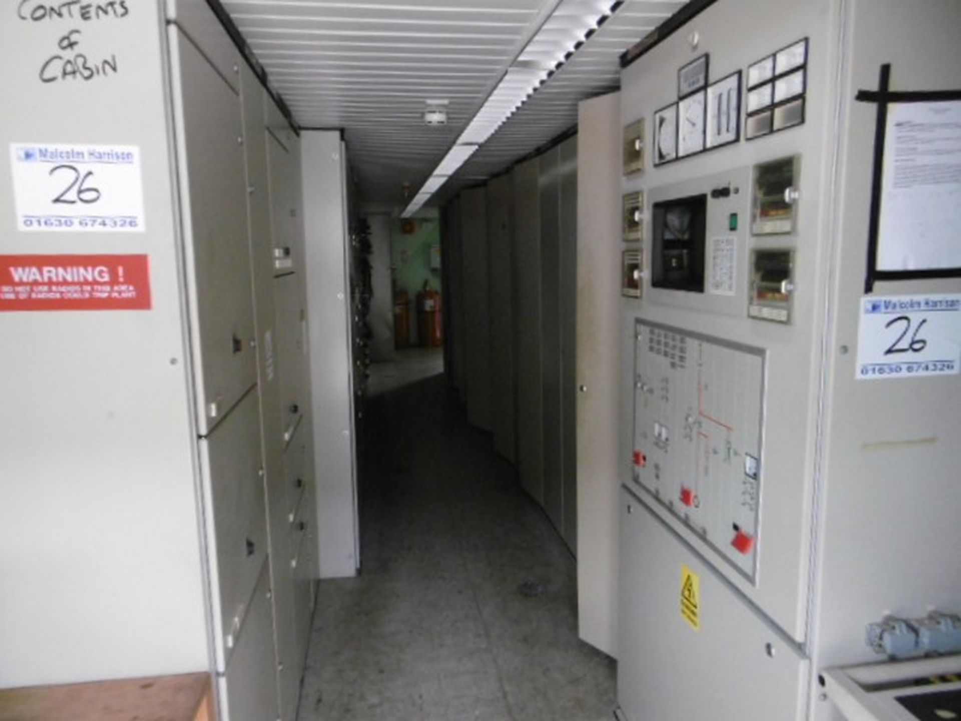 Large Qty Switchgear - From Gas Turbine 2 Control Module Building