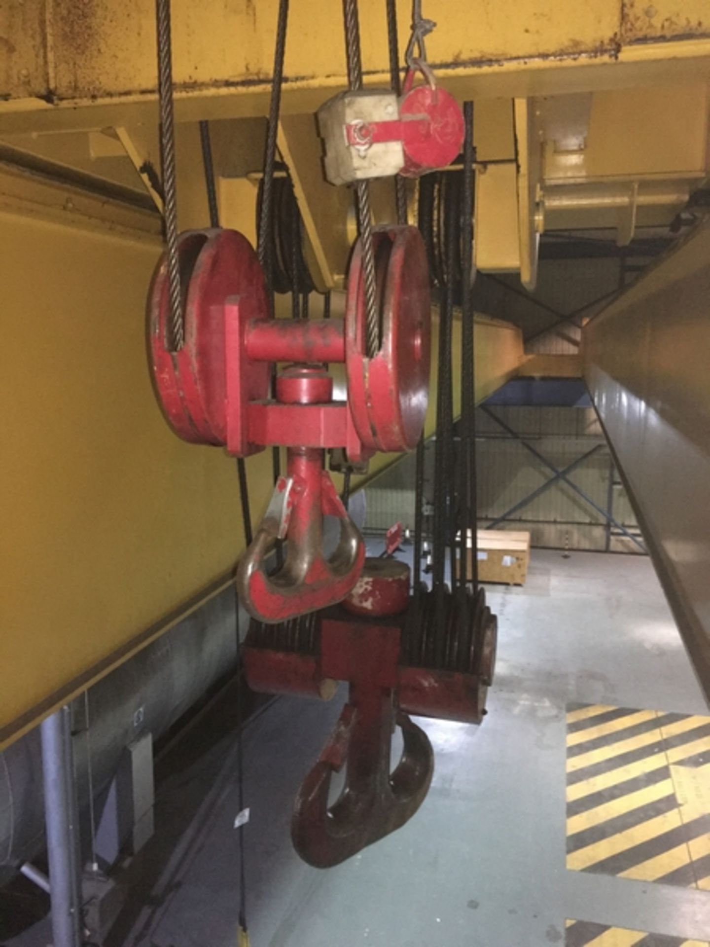 1992 Street Crane Co 50 tonne Main 10 Tonne Aux Overhead Gantry Crane - Image 28 of 31