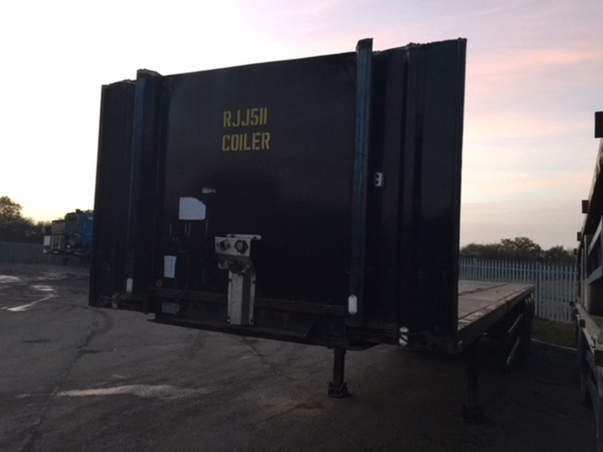 SDC Coilwell Flat Trailer Tri Axle