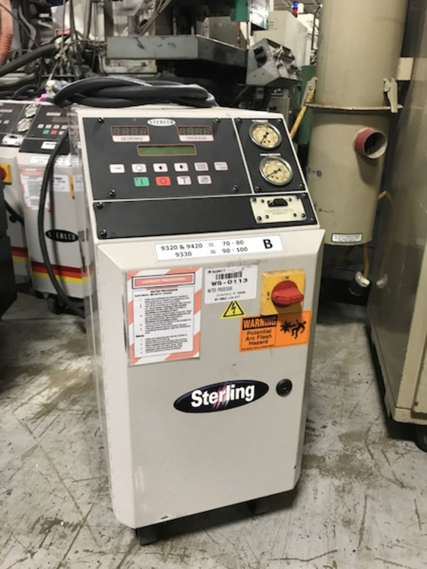 Sterling Thermolator, Model: M2B2010-F, Heater KW: 9, HP: 2