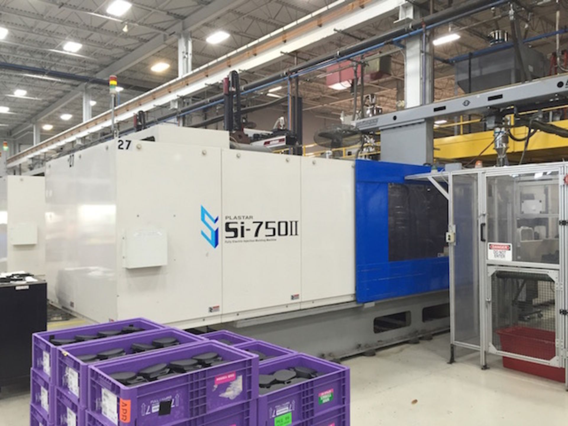 Toyo All Electric Injection Molding Press, Tonnage: 750, Year: 2003, Model: Si-750III