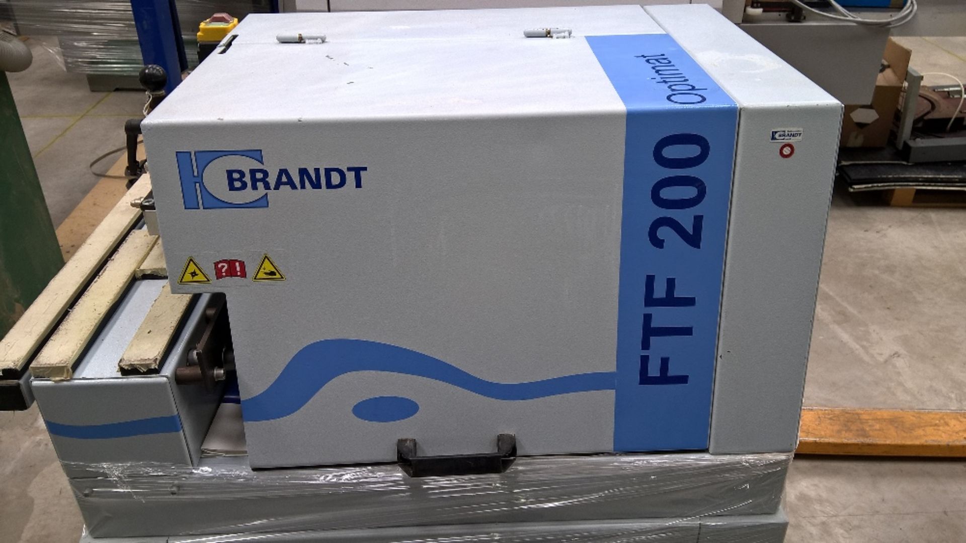 Brandt Optimat FTF 200 Corner rounding unit, with buffer - Image 4 of 6