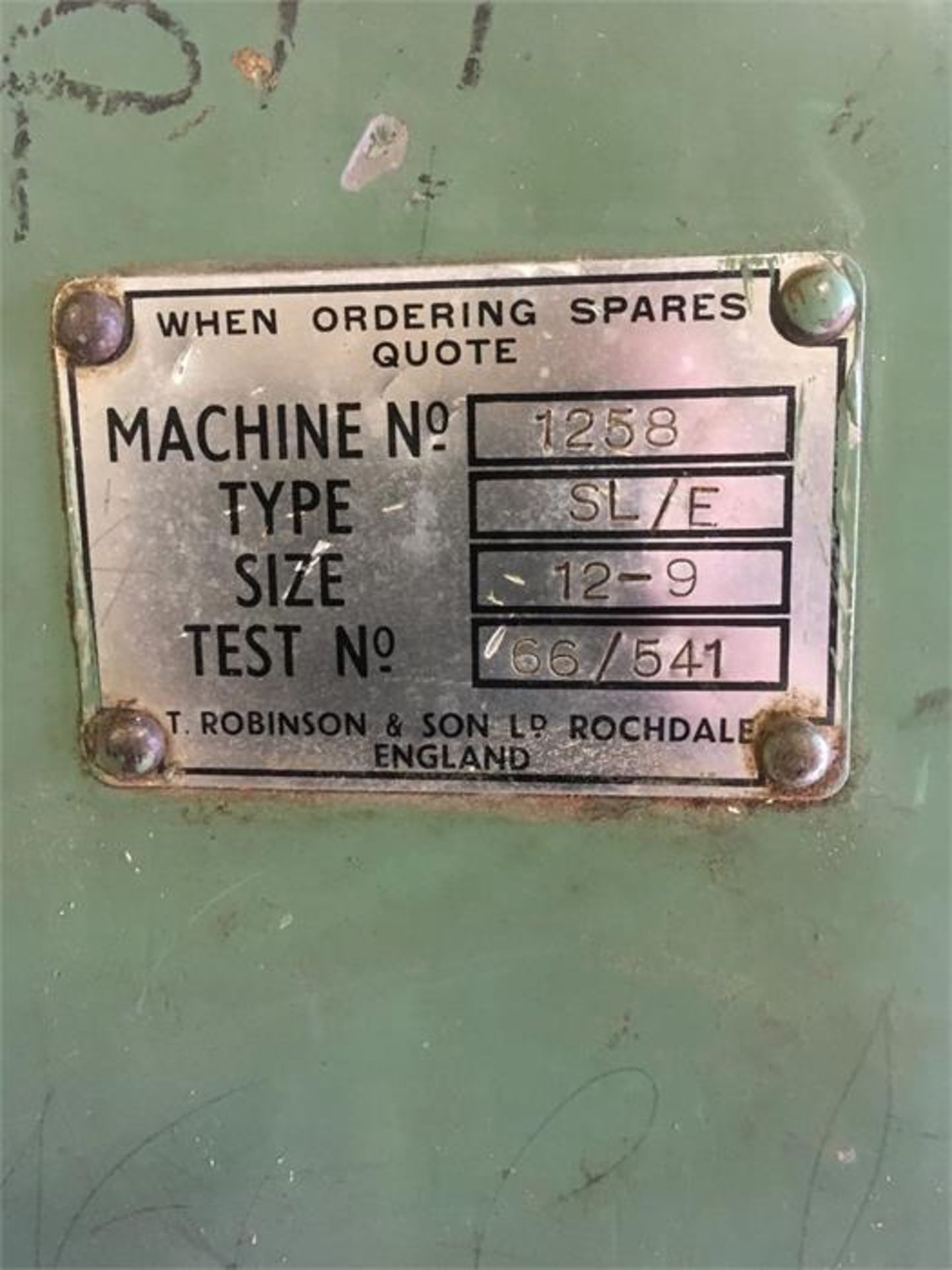 Robinson SL/E chain chisel morticer - Image 2 of 2