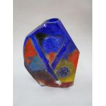 Glazen object, Gail D. Gill, ges. 28cm