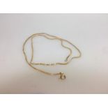 18krt Gouden ketting, 49cm