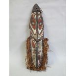 Papuaans masker, gebruikt, 87cm