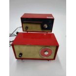 Radio Philips Picolette B0X95U/00L en Philips box97U/01L uit 1959
