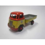 Arnold (Germany) DAF Tipper truck - quality made tinplate friction drive van which is yellow,