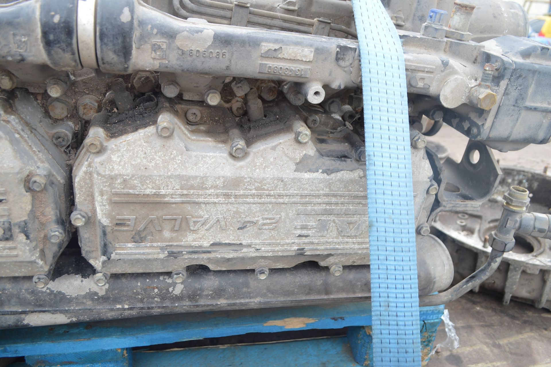 LEYLAND DAF 250BHP MANUAL DIESEL PUMP ENGINE, COMPLETE WITH TURBO, 250 ATI DIESEL - UNTESTED - Image 4 of 11