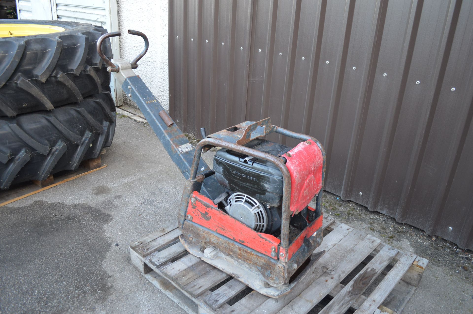 2008 BELLE REVERSIBLE DIESEL WACKER PLATE *NO VAT*