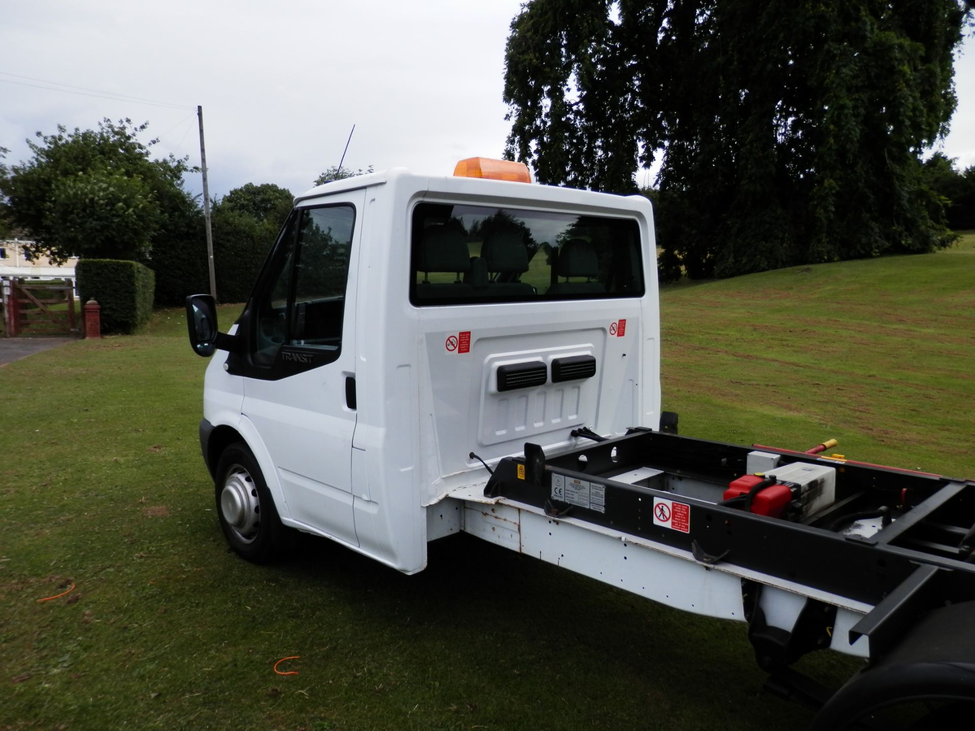 2011/11 PLATE FORD TRANSIT DROPSIDE TIPPER,T350 115, ONE-STOP CONVERSION. ONLY 35K MILES, SUPERB VAN - Image 10 of 18