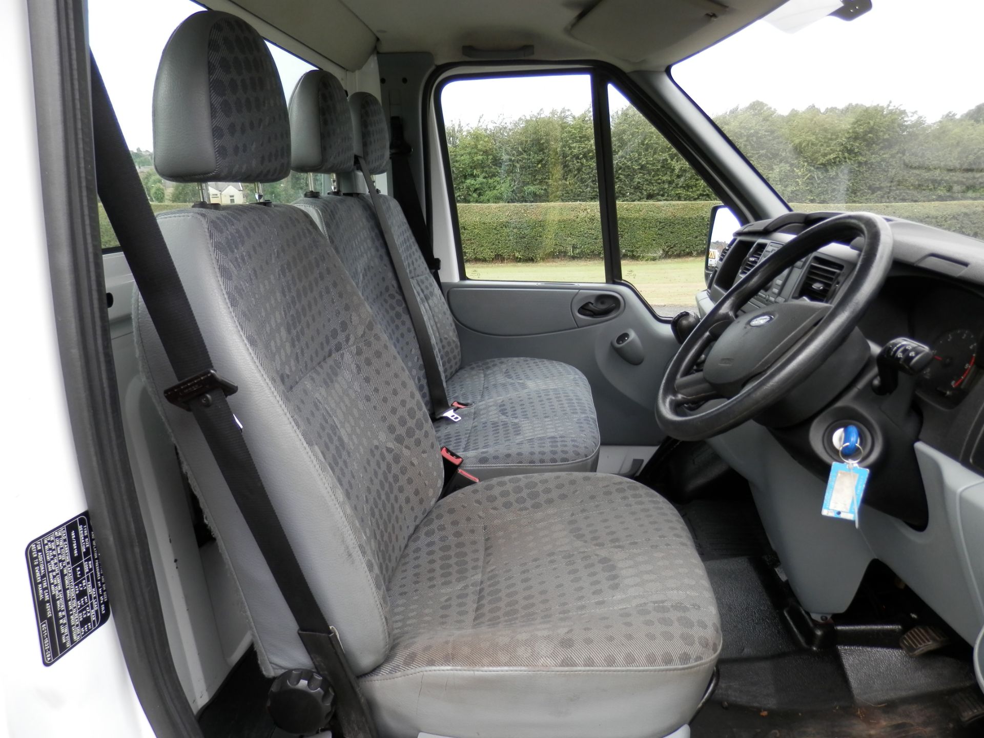 2011/11 PLATE FORD TRANSIT DROPSIDE TIPPER,T350 115, ONE-STOP CONVERSION. ONLY 35K MILES, SUPERB VAN - Image 13 of 18