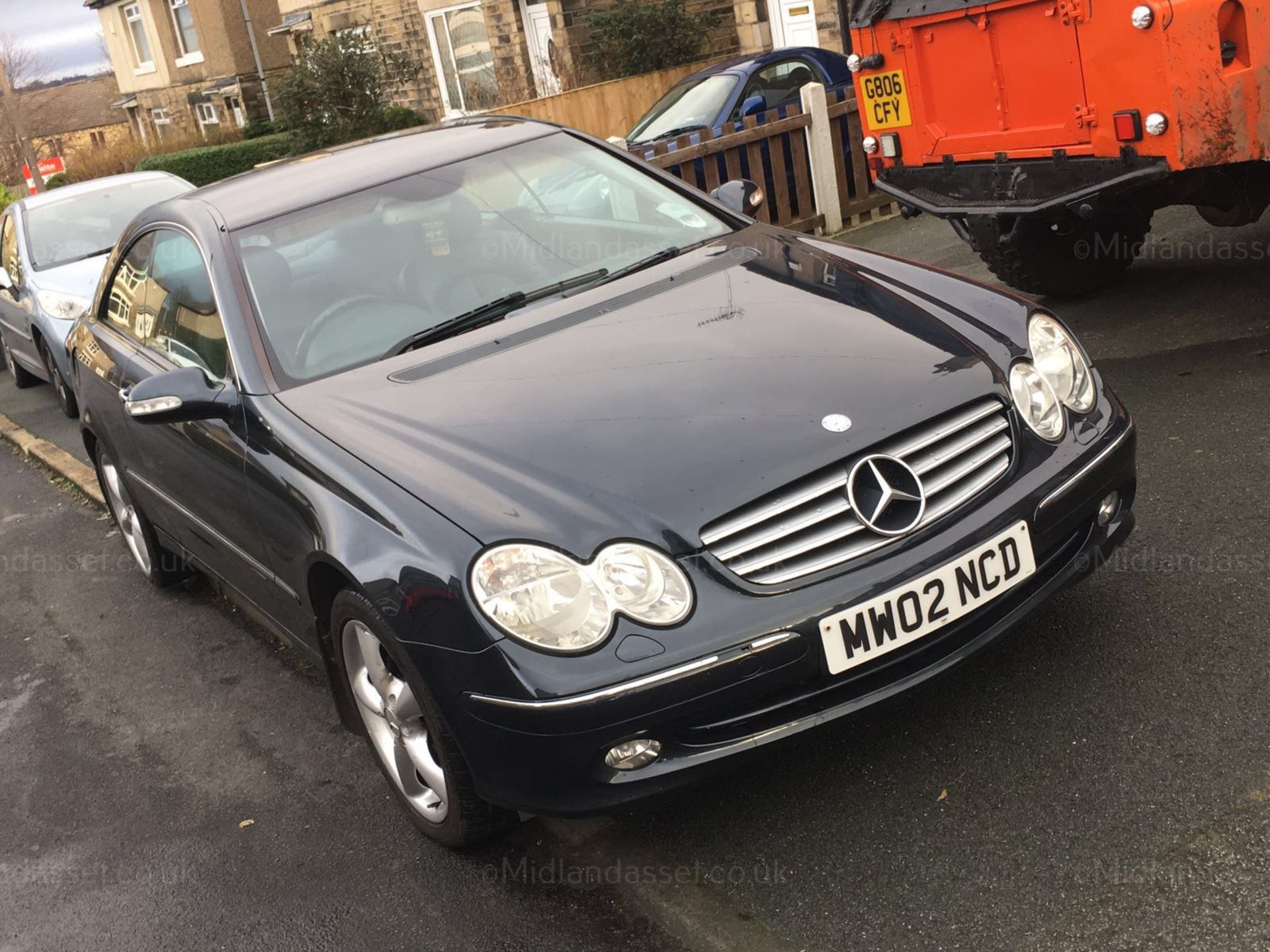 2002/02 REG MERCEDES CLK 240 ELEGANCE AUTO COUPE *NO VAT*