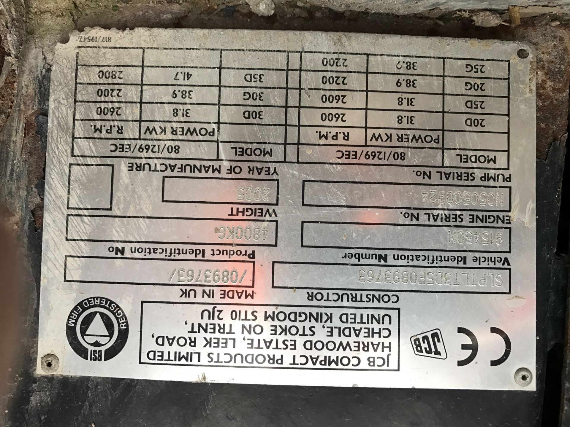 2005 JCB TELETRUCK IN GOOD WORKING ORDER *PLUS VAT* - Image 5 of 6