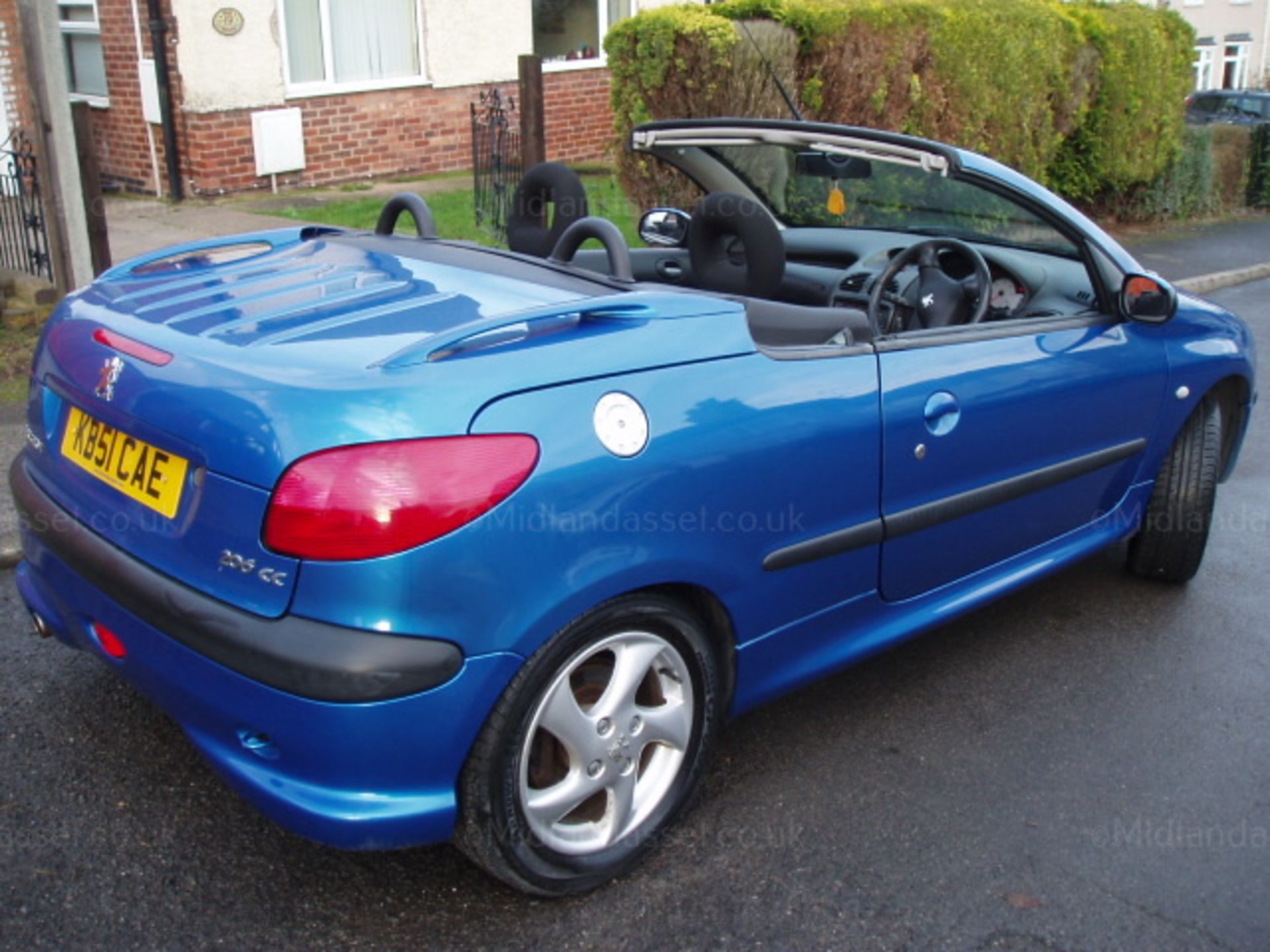 2001/51 REG PEUGEOT 206 CC AUTO COUPE *NO VAT* - Image 4 of 8