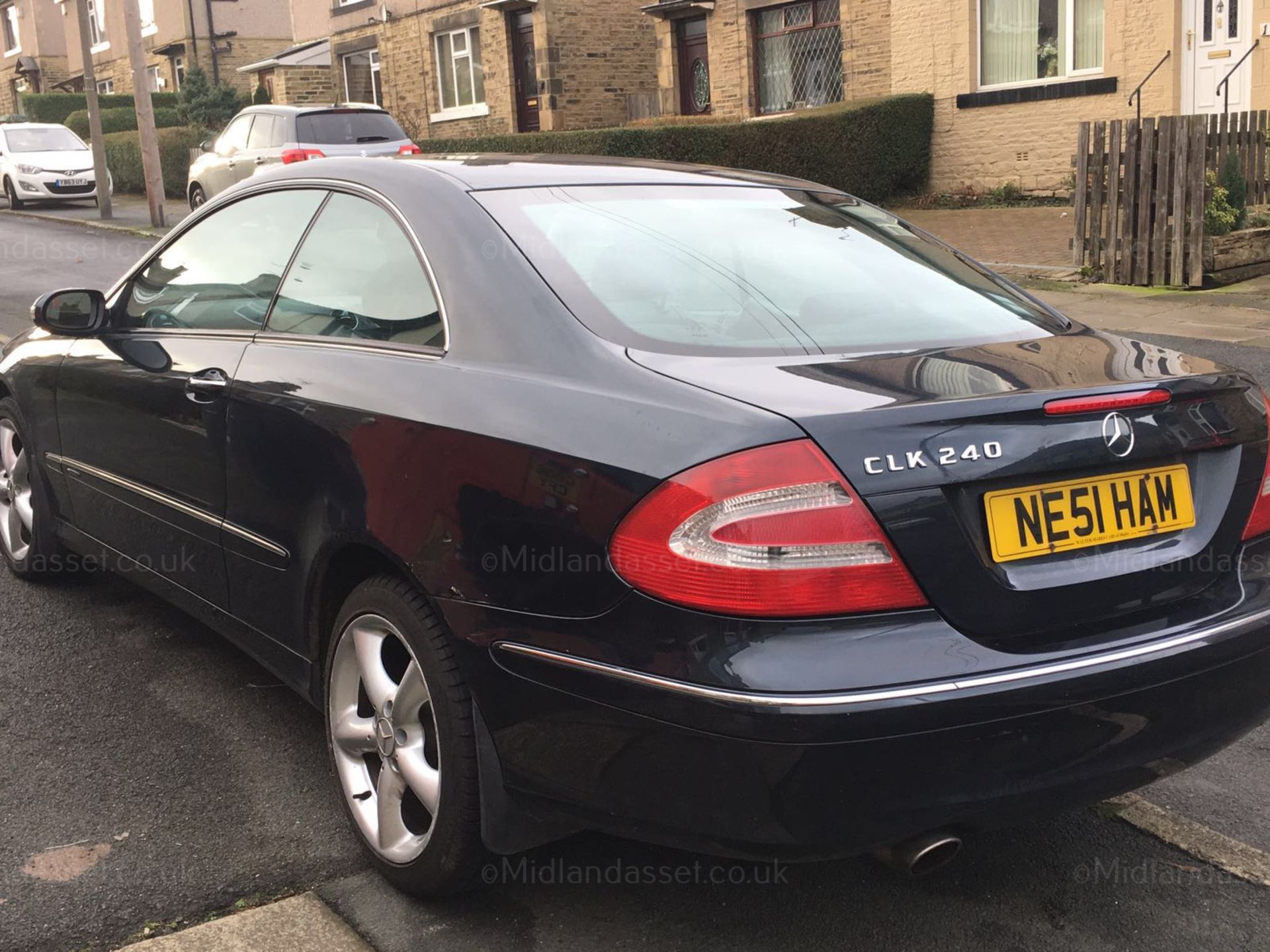 2002/02 REG MERCEDES CLK 240 ELEGANCE AUTO COUPE *NO VAT* - Image 3 of 9