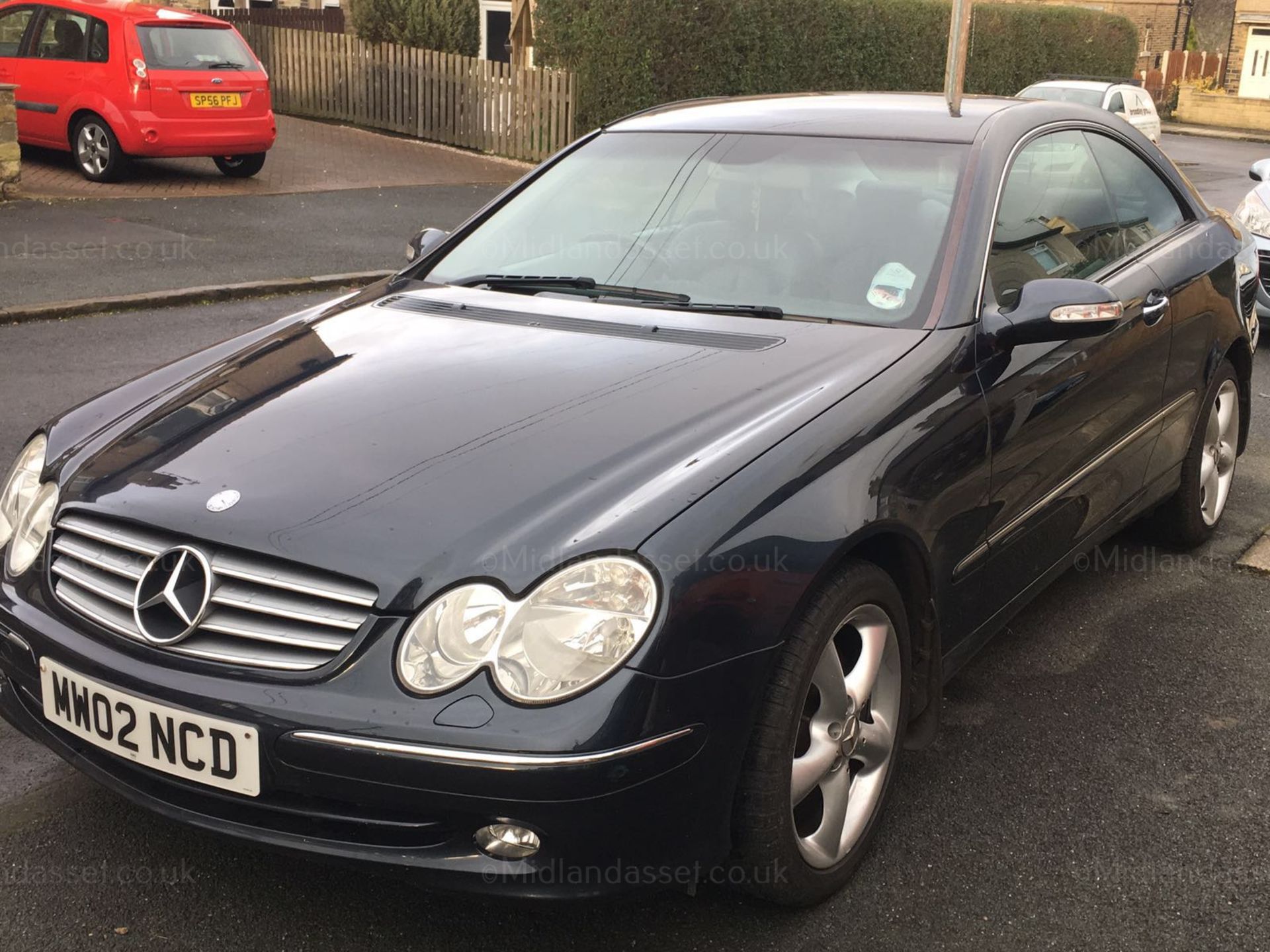 2002/02 REG MERCEDES CLK 240 ELEGANCE AUTO COUPE *NO VAT* - Image 2 of 9