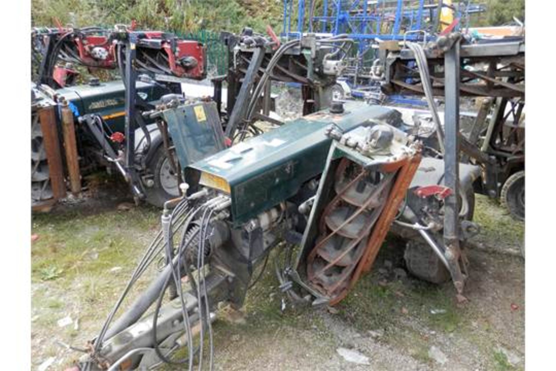 2010 HAYTER TM749 TRAILERED 7 GANG MOWER. WORKING UNIT. - Image 7 of 7