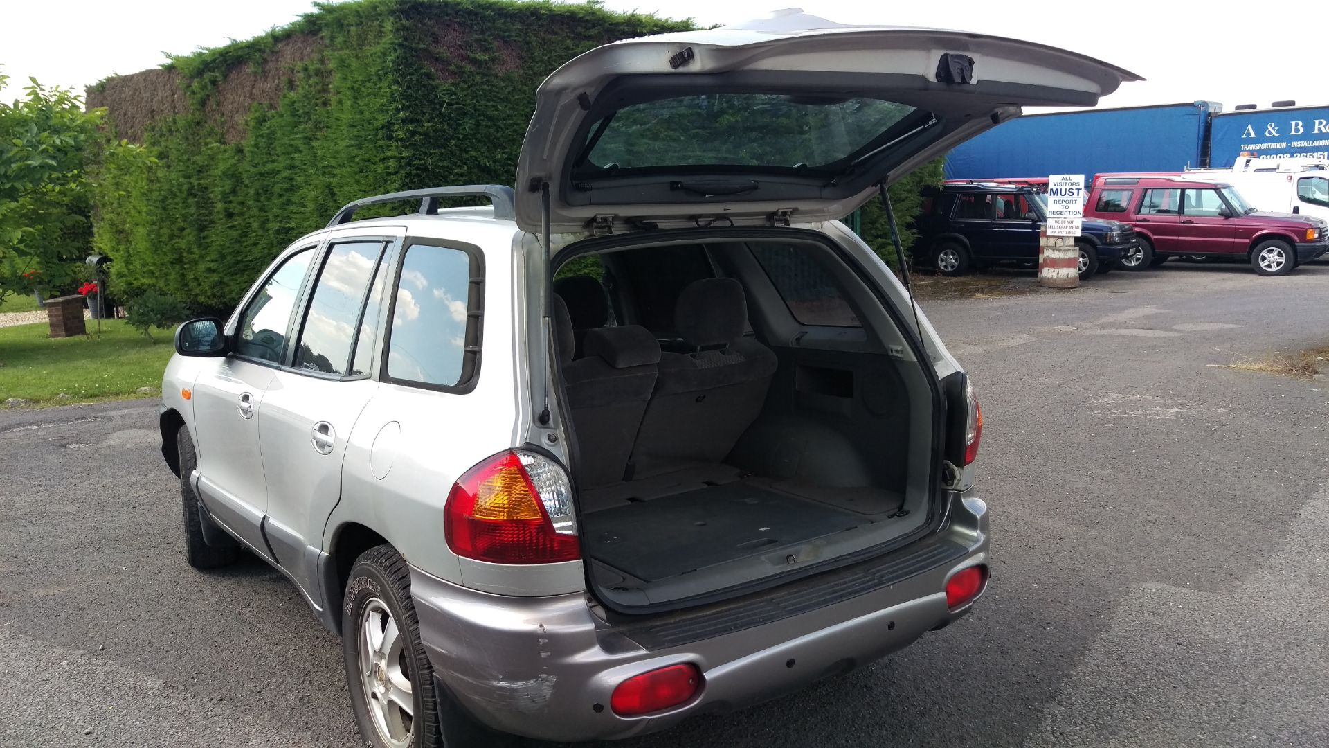 2001/Y REG HYUNDAI SANTA FE 2.4 PETROL 4 X 4, ICY AIR CON, 115K MILES. - Bild 6 aus 15