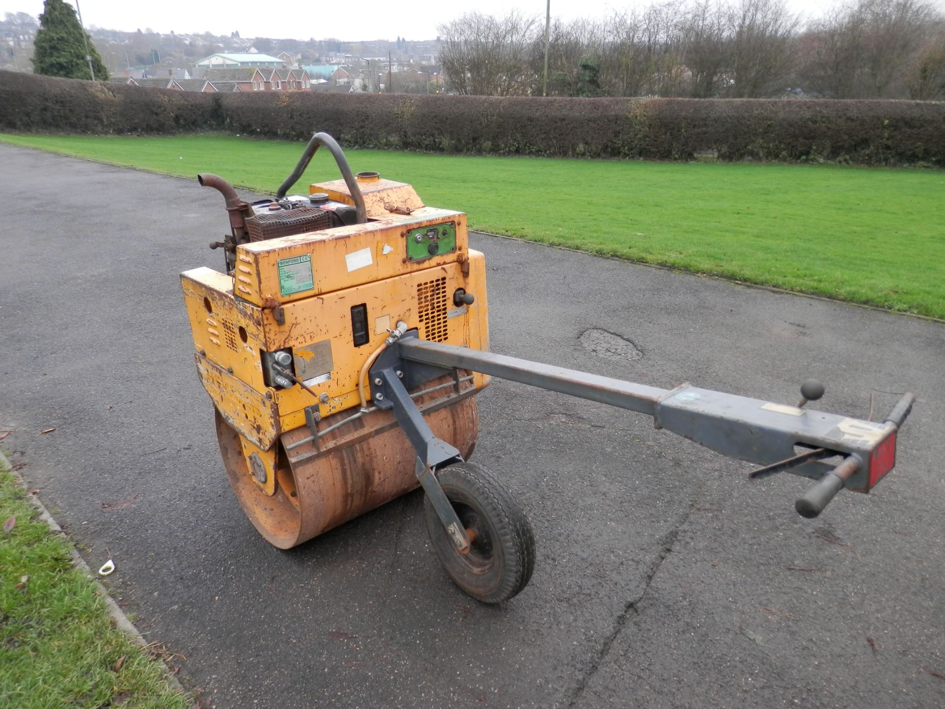 TEREX BENFORD MBR 71 DIESEL 500KG ROLLER, SELF PROPELLED. GOOD WORKING ORDER - Image 8 of 11