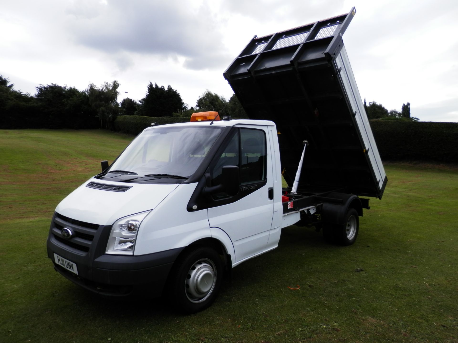 2011/11 PLATE FORD TRANSIT DROPSIDE TIPPER,T350 115, ONE-STOP CONVERSION. ONLY 35K MILES, SUPERB VAN - Image 8 of 17