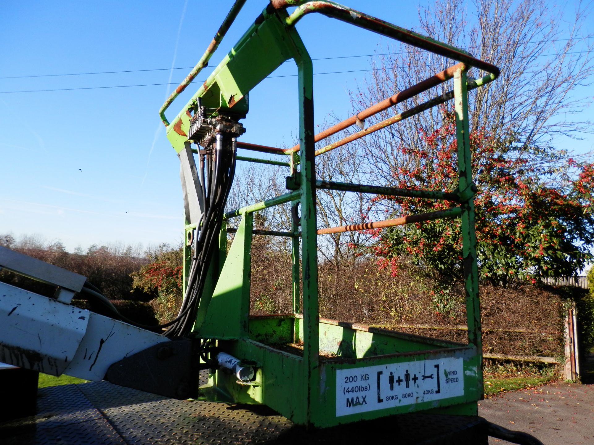 1999/T REG IVECO DIESEL TRUCK WITH NIFTY LIFT 16 METRE PLATFORM WITH CURRENT CERTIFICATION. - Image 5 of 15