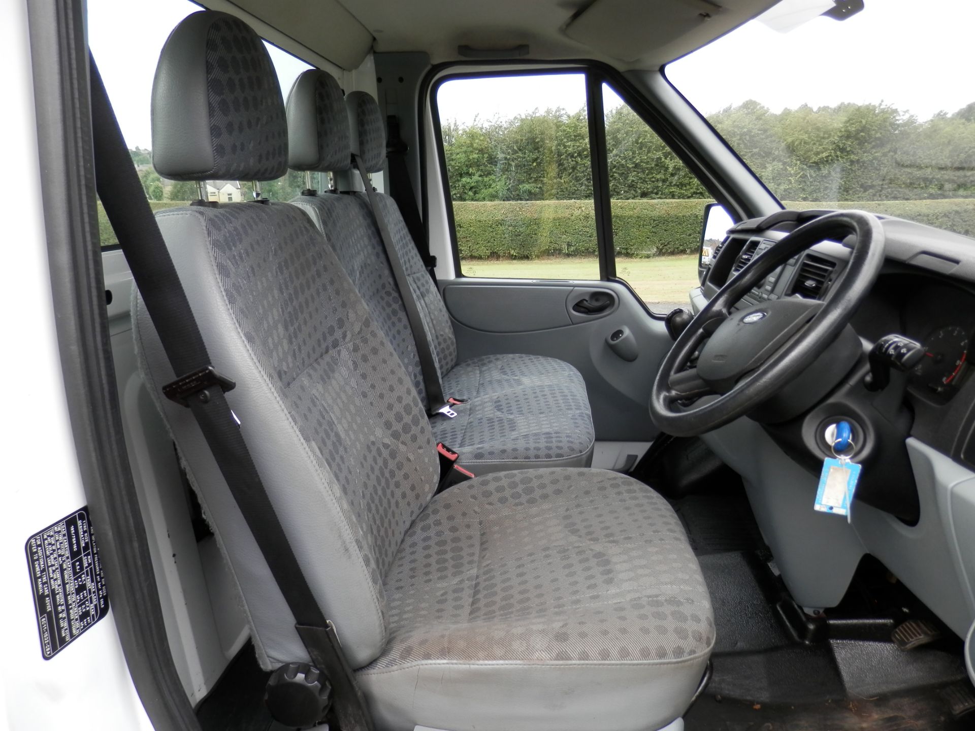 2011/11 PLATE FORD TRANSIT DROPSIDE TIPPER,T350 115, ONE-STOP CONVERSION. ONLY 35K MILES, SUPERB VAN - Image 13 of 17