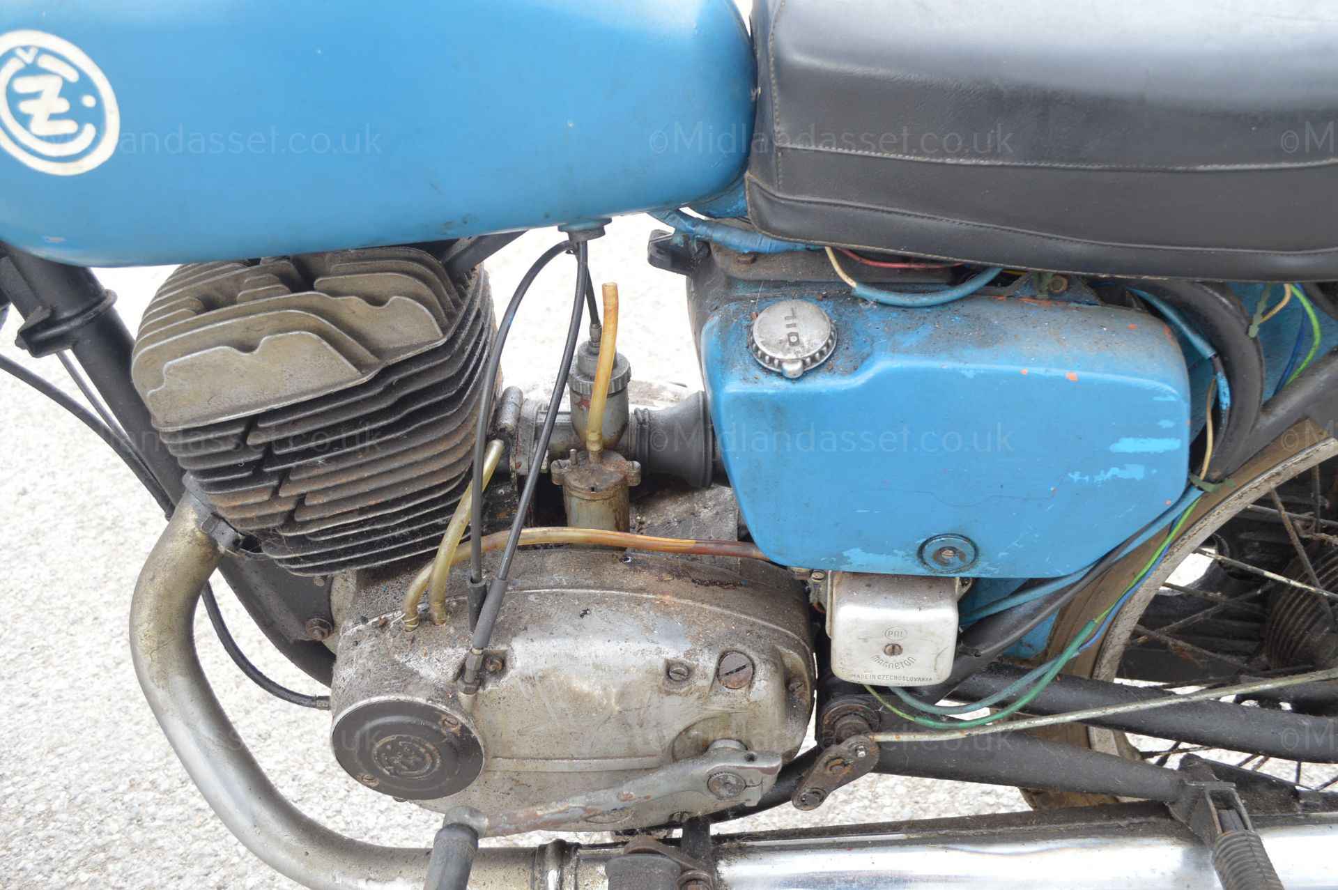 1973 CZ 175cc MOTORCYCLE *NO VAT* - Image 8 of 9