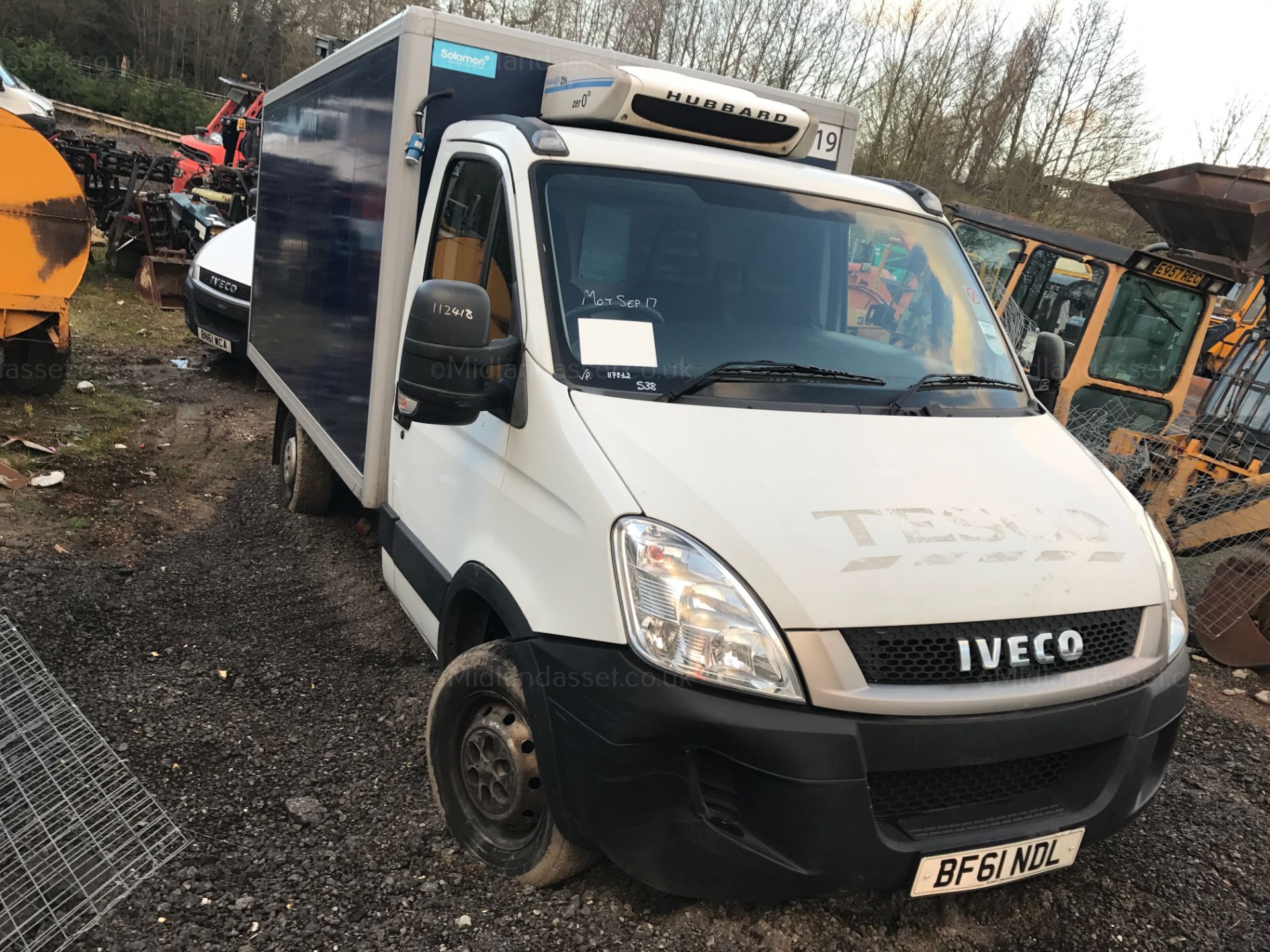 2011/61 REG IVECO DAILY 35S11 MWB FRIDGE VAN - Image 3 of 5