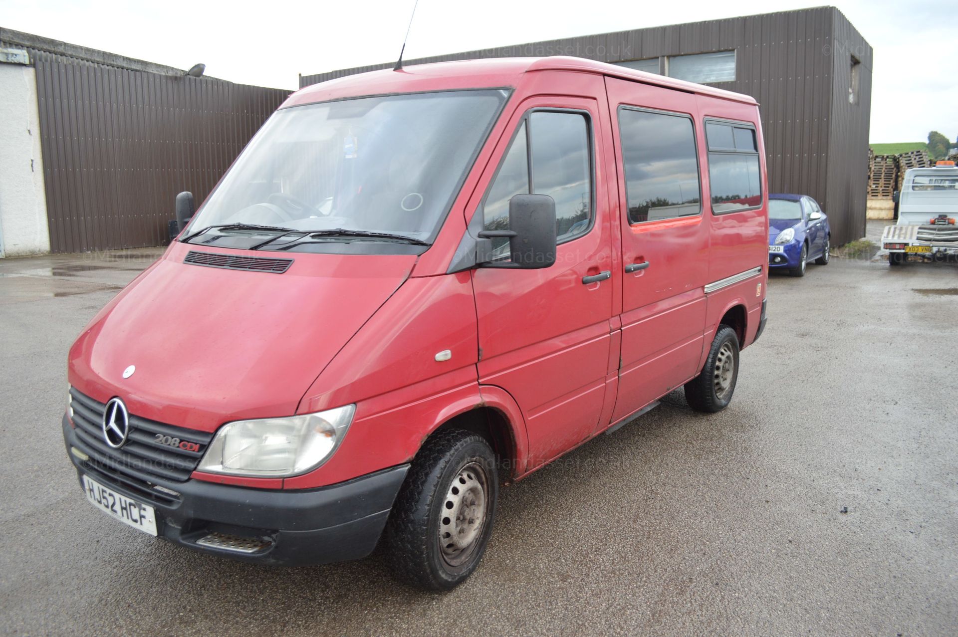 2002/52 REG MERCEDES SPRINTER MINIBUS *NO VAT* - Image 3 of 16