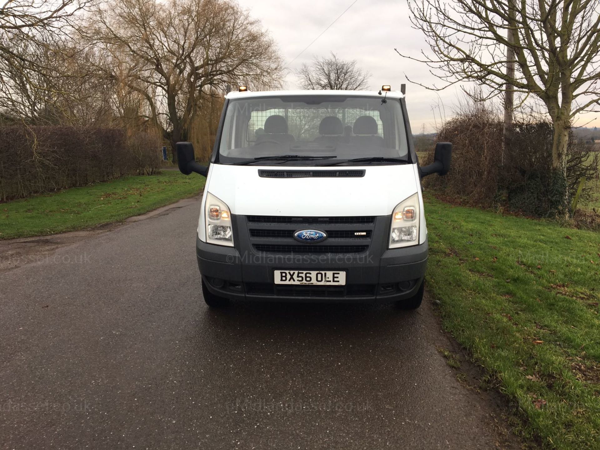 KB - 2007/56 REG FORD TRANSIT 100 T350M RWD TIPPER ONE OWNER *NO VAT* - Image 2 of 11