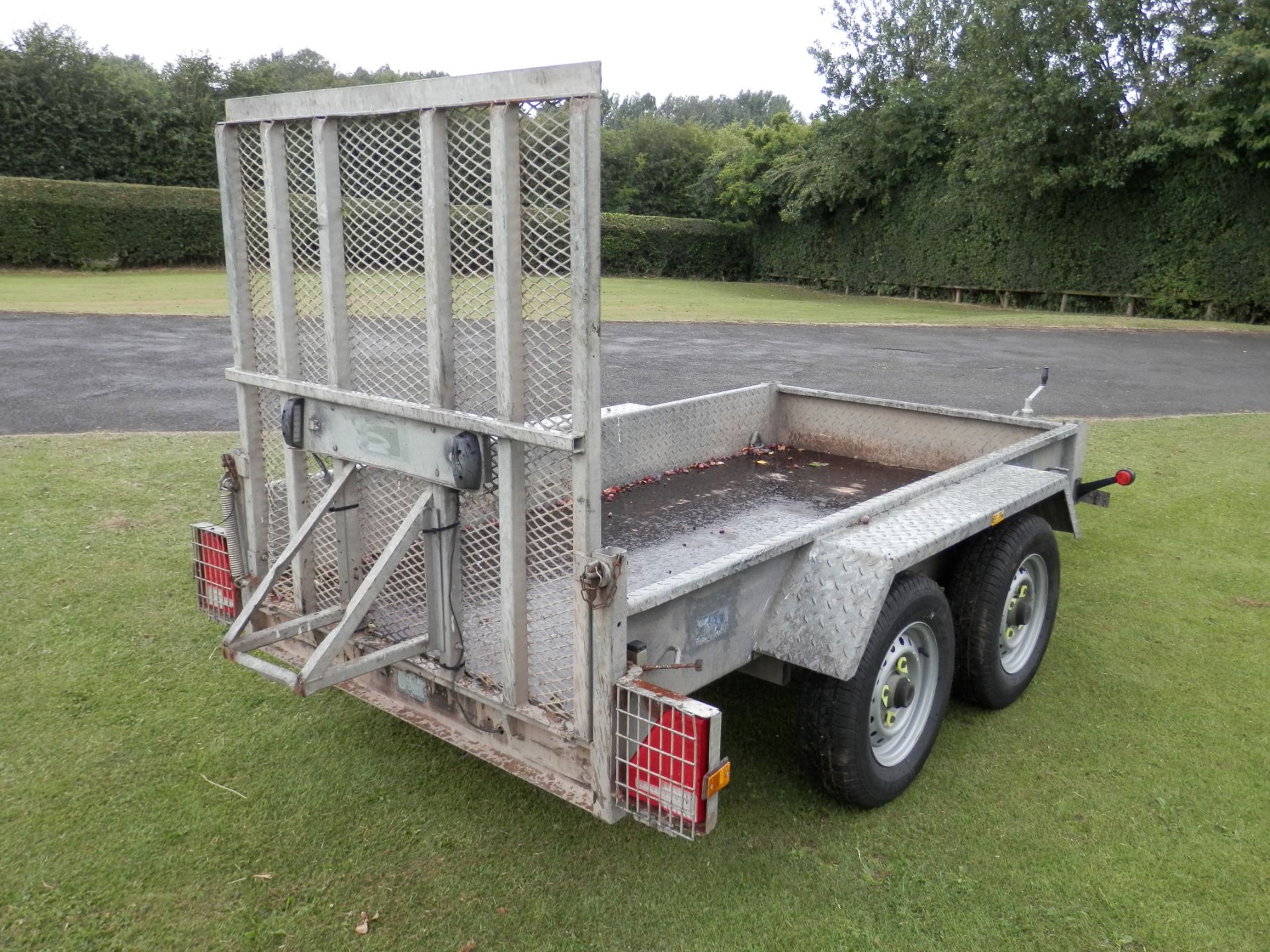 INDESPENSION 4 WHEEL PLANT TRAILER, 2600KG. VERY GOOD CONDITION, GOOD SOLID TRAILER. - Image 4 of 11
