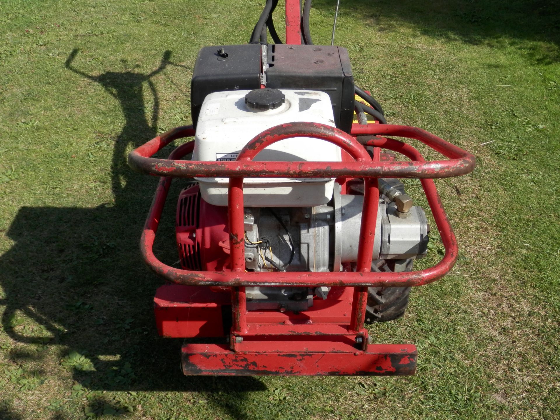 FULLY WORKING BARRETO HONDA ENGINED 1320 ALL HYDRAULIC ROTOVATOR, NO VAT !! - Image 2 of 11