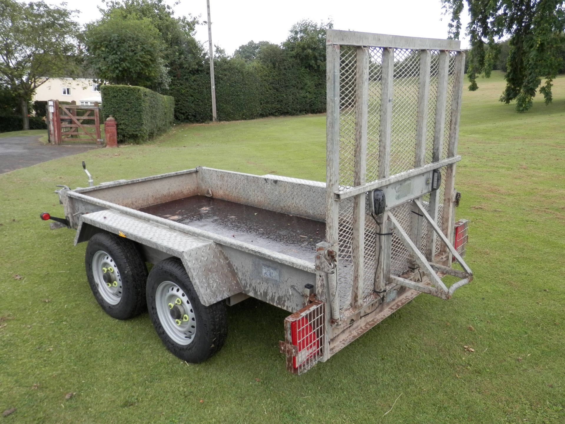 INDESPENSION 4 WHEEL PLANT TRAILER, 2600KG. VERY GOOD CONDITION, GOOD SOLID TRAILER. - Image 8 of 11