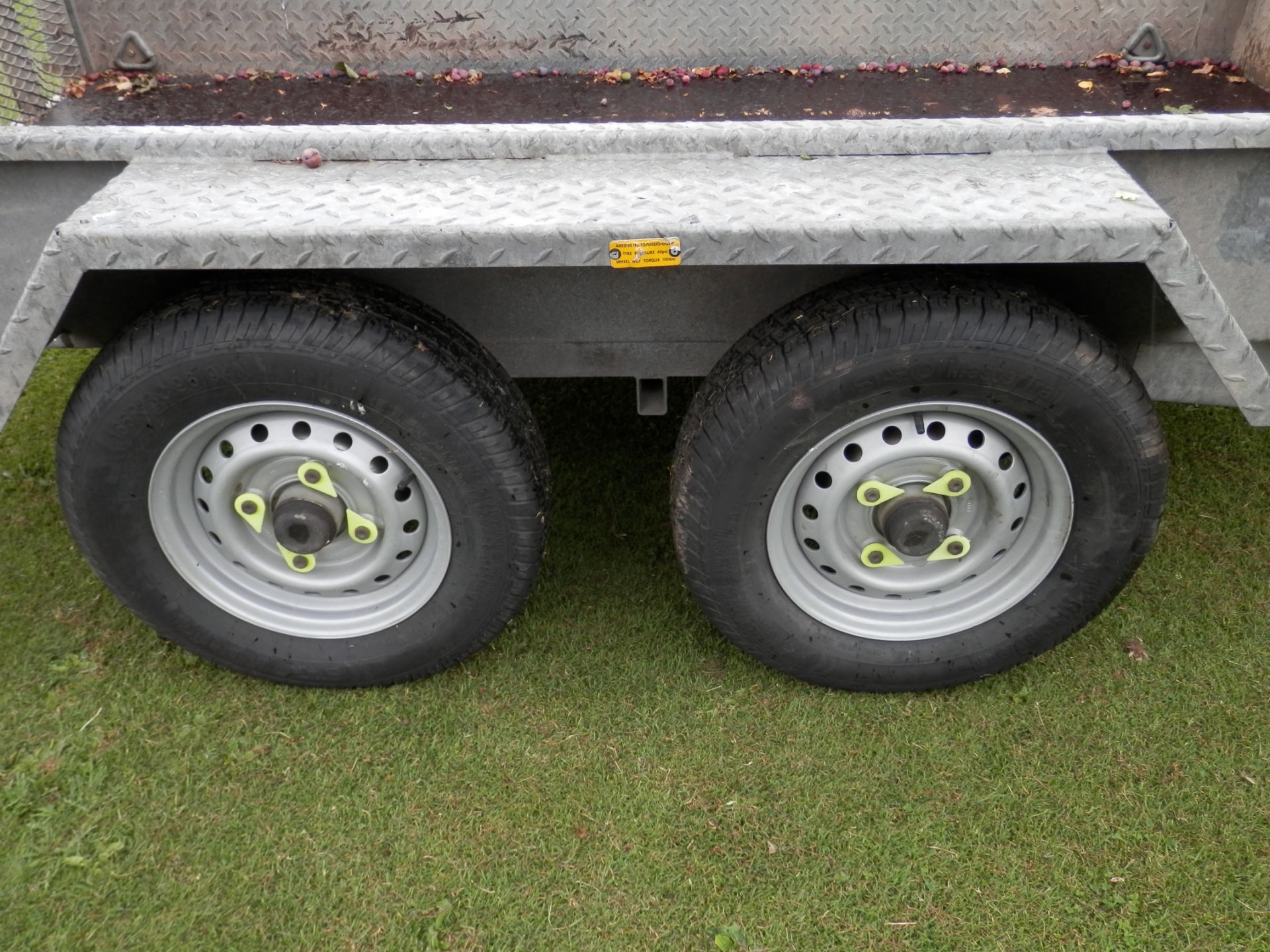 INDESPENSION 4 WHEEL PLANT TRAILER, 2600KG. VERY GOOD CONDITION, GOOD SOLID TRAILER. - Image 11 of 11