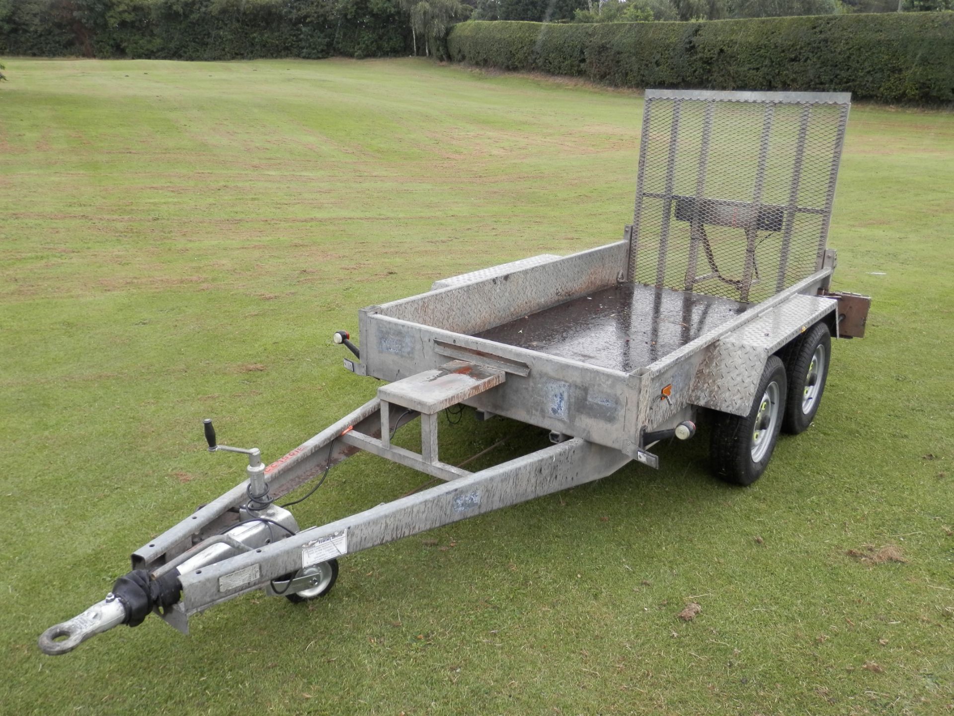 INDESPENSION 4 WHEEL PLANT TRAILER, 2600KG. VERY GOOD CONDITION, GOOD SOLID TRAILER. - Image 2 of 11