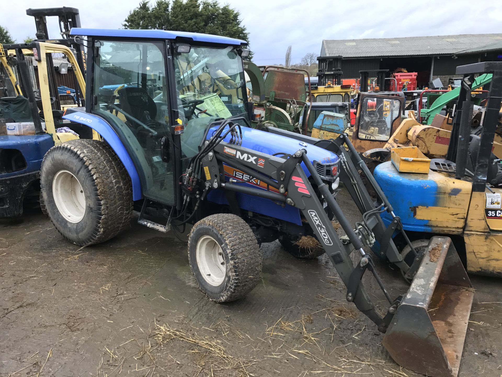 2001 ISEKI TG5470 COMPACT TRACTOR & CHILTON MX 30C LOADER *PLUS VAT*