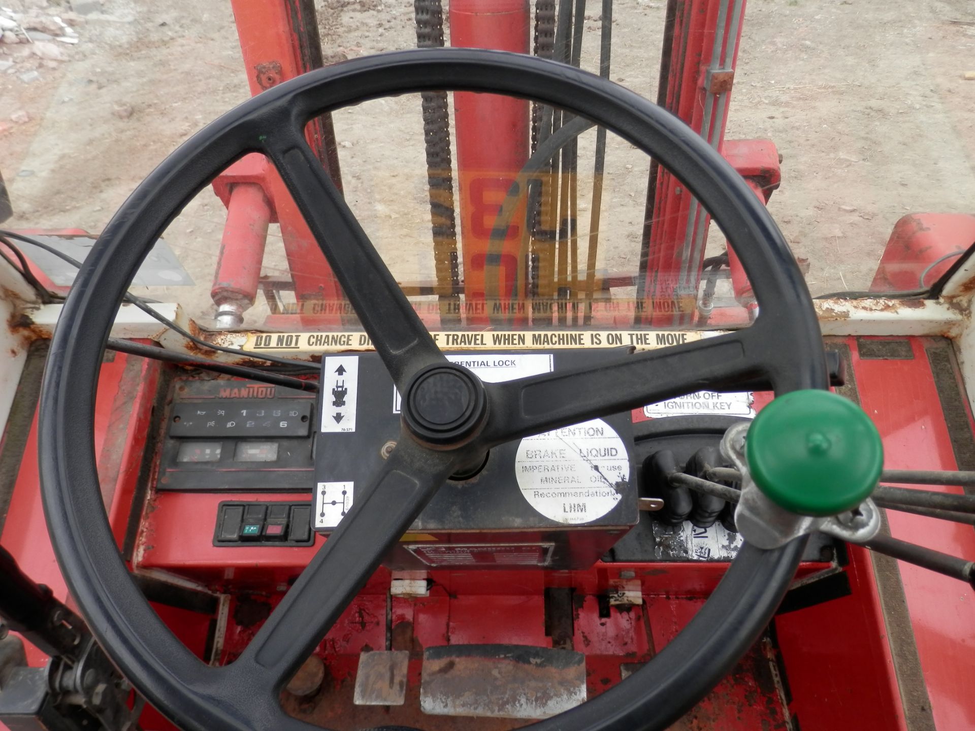 1991 J REG MANITOU M226CP HEAVY LOAD DIESEL FORK LIFT TRUCK, 2.6 TONNE LIFT CAPACITY - Image 8 of 9