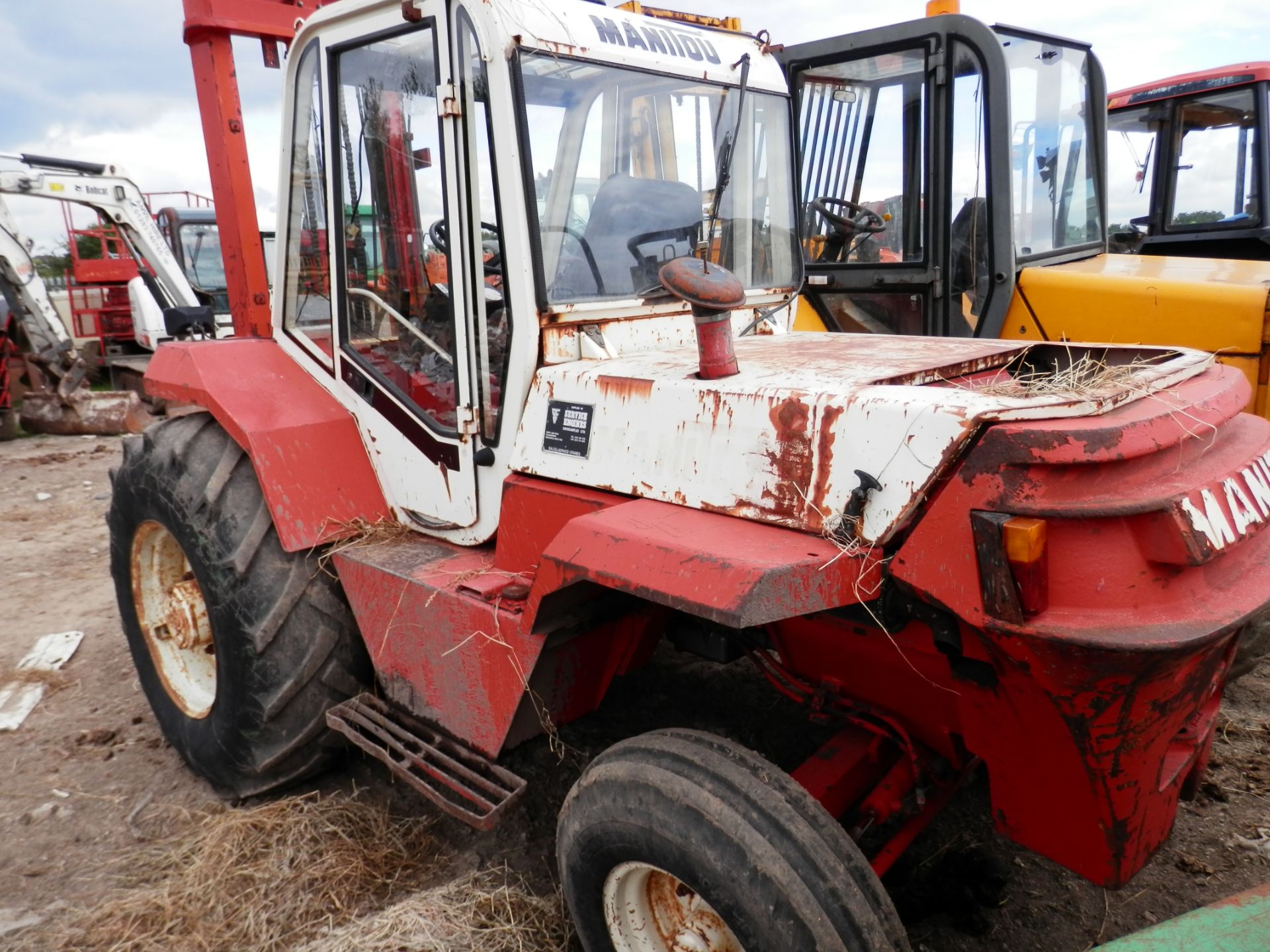 1991 J REG MANITOU M226CP HEAVY LOAD DIESEL FORK LIFT TRUCK, 2.6 TONNE LIFT CAPACITY - Image 5 of 9