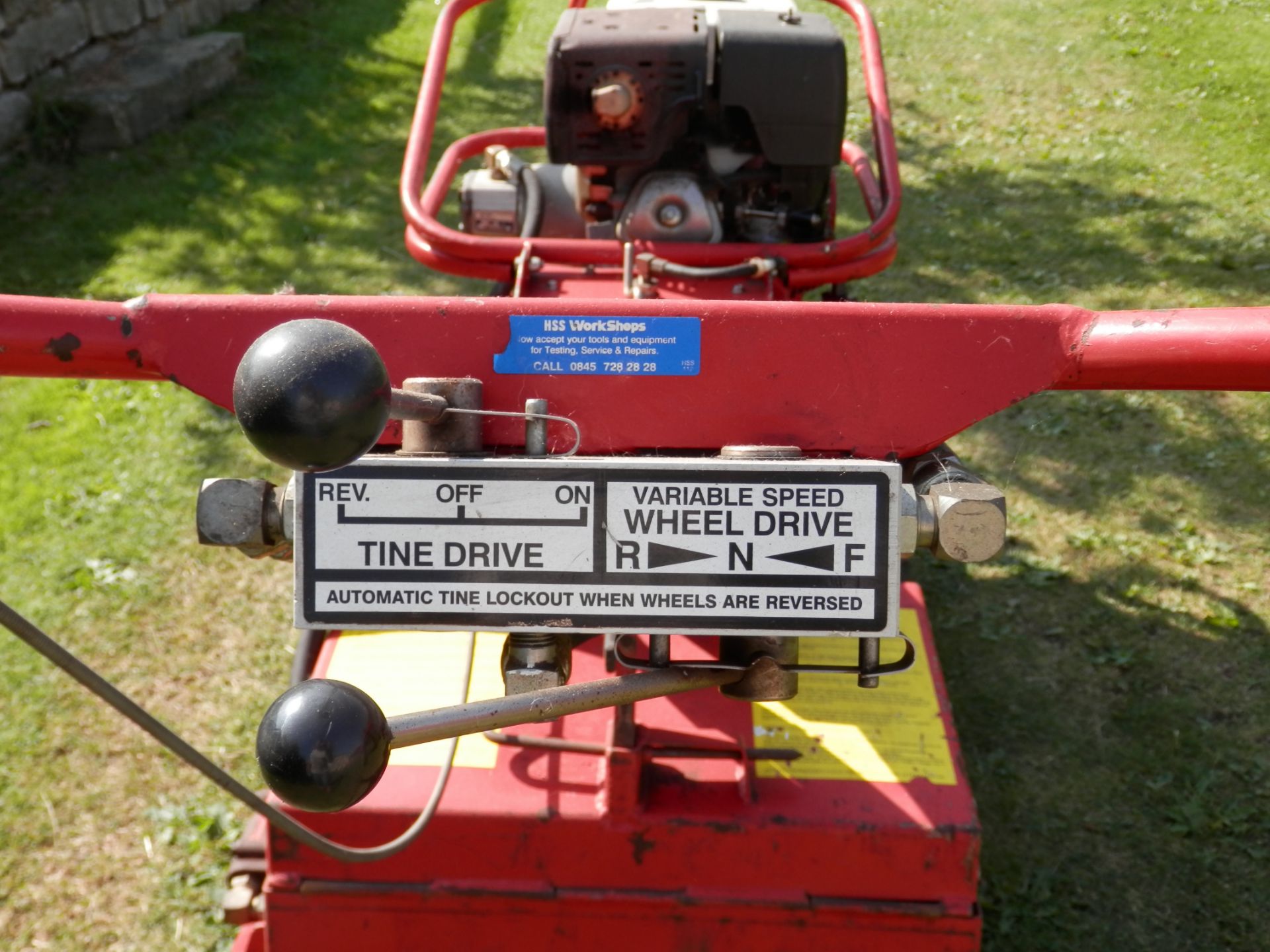 FULLY WORKING BARRETO HONDA ENGINED 1320 ALL HYDRAULIC ROTOVATOR, NO VAT !! - Image 10 of 11