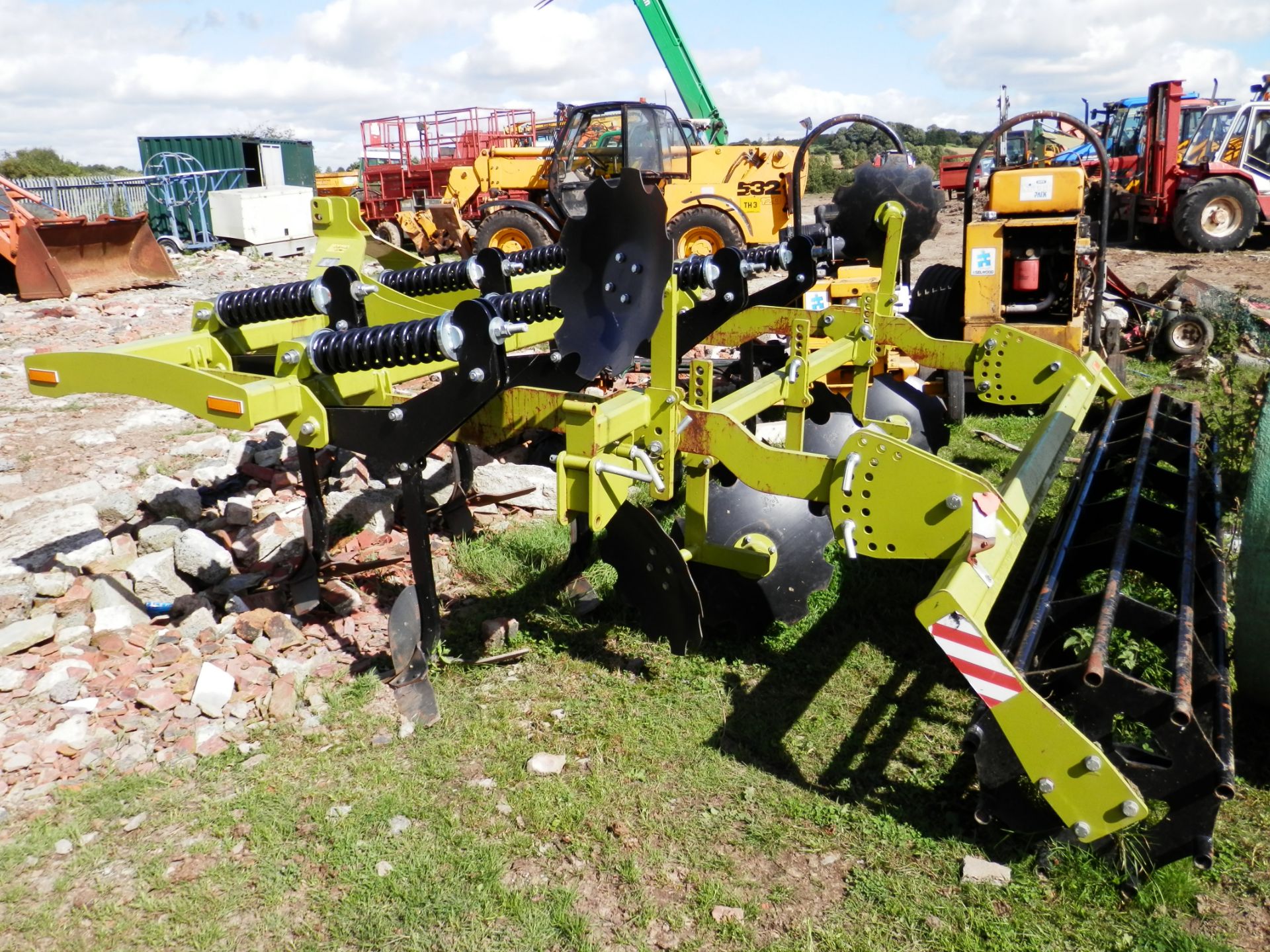 2014 UNUSED/NEW TERESA ASG-30 MINIMUM CULTIVATION TRACTOR ATTACHMENT (LEMKIN PARTS) POLISH MADE.