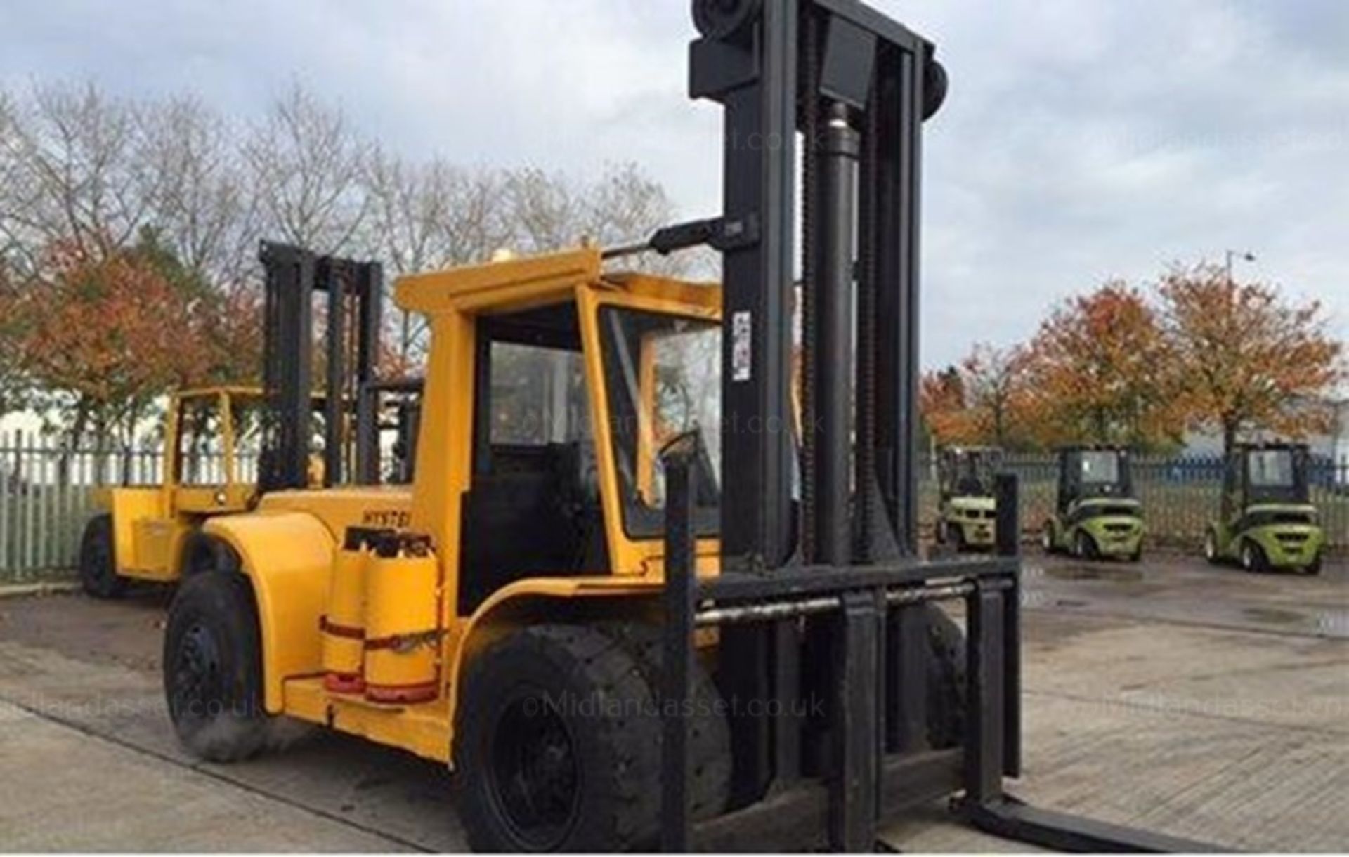 1980 HYSTER H250H LPG COUNTER BALANCE FORK LIFT