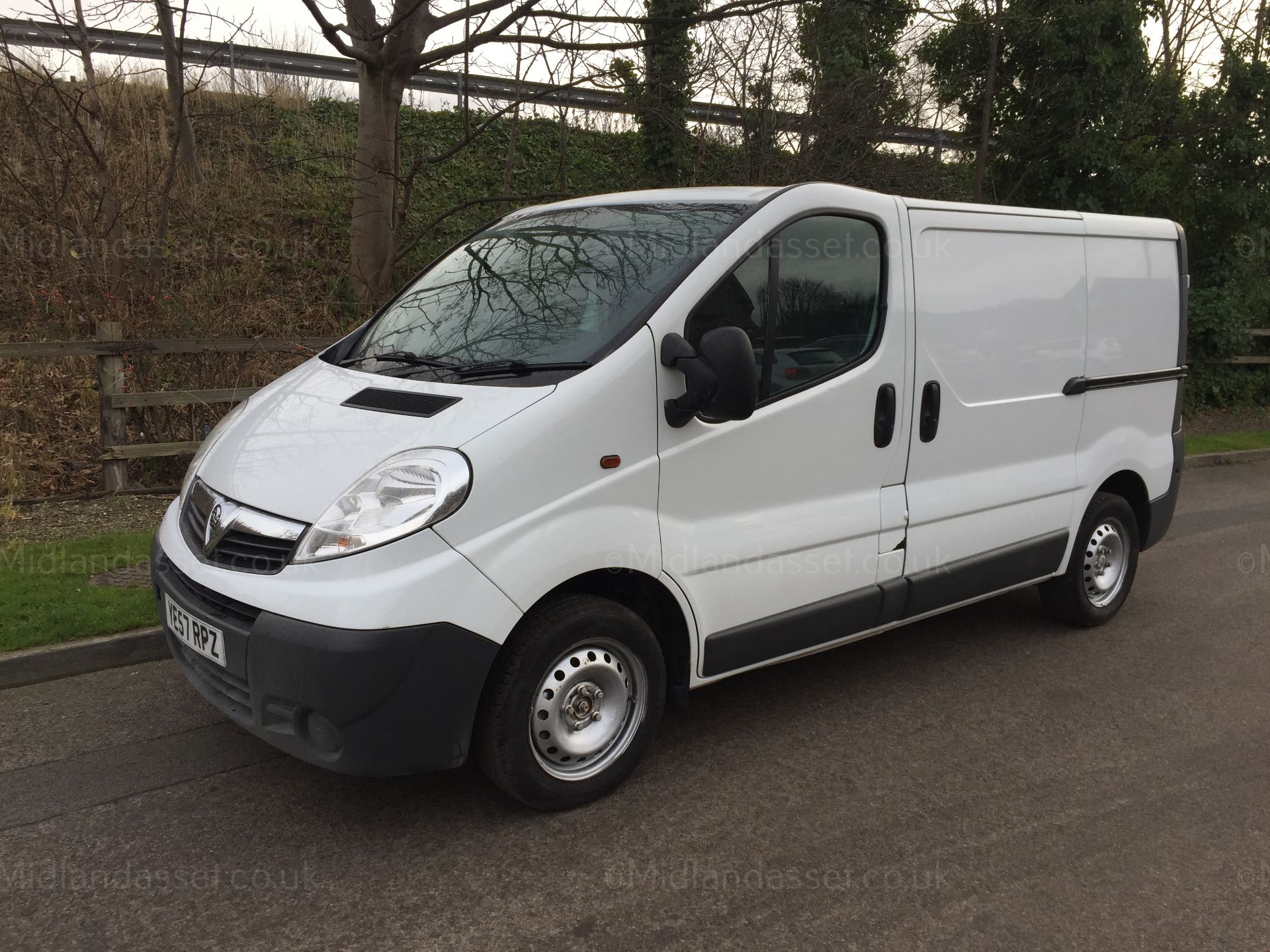 2007/57 REG VAUXHALL VIVARO 2700 CDTI SWB PANEL VAN *NO VAT* - Image 2 of 6