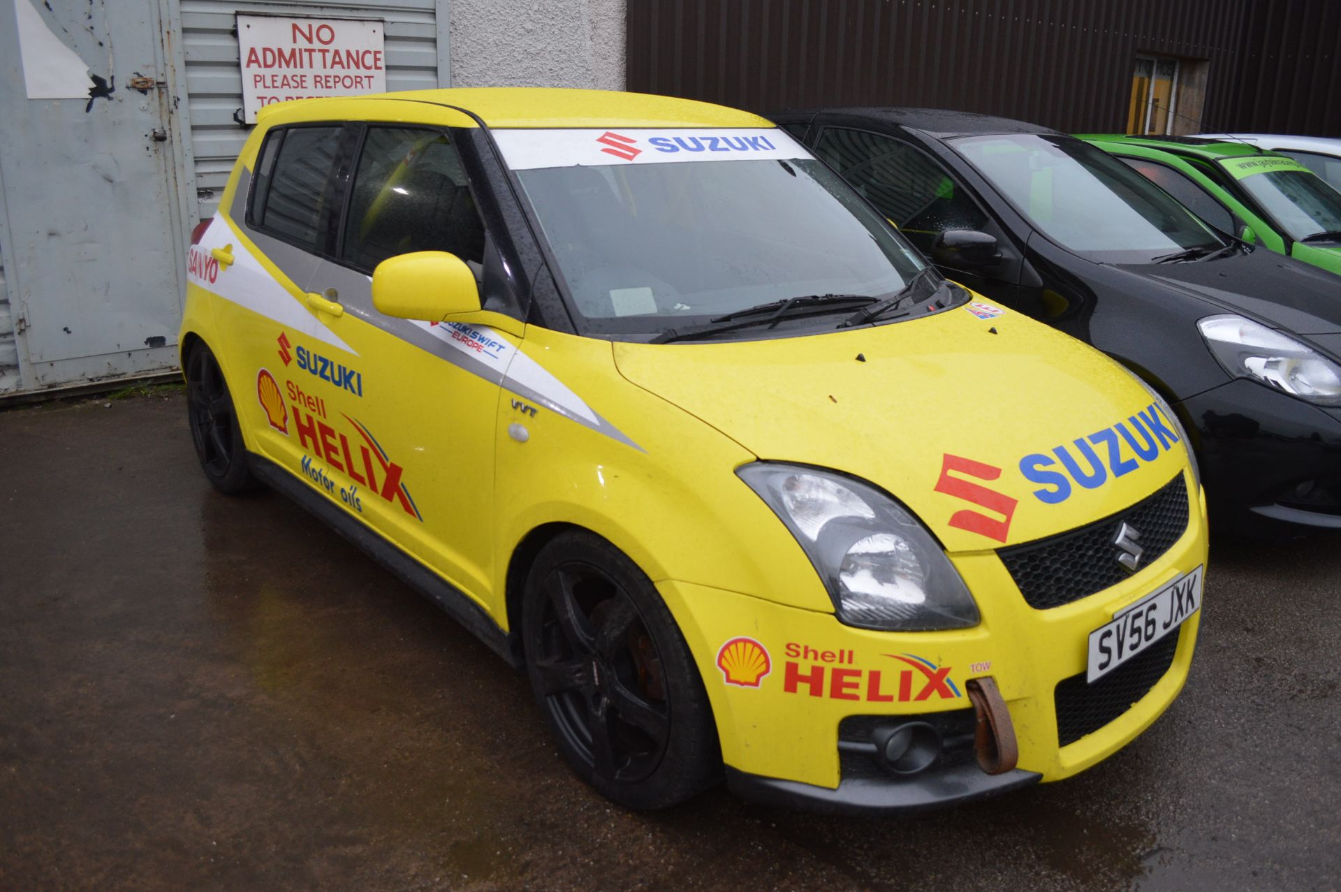 2007/56 REG YELLOW SUZUKI SWIFT SPORT GENUINE CUP TRACK RACE RALLY CAR FIA GROUP N