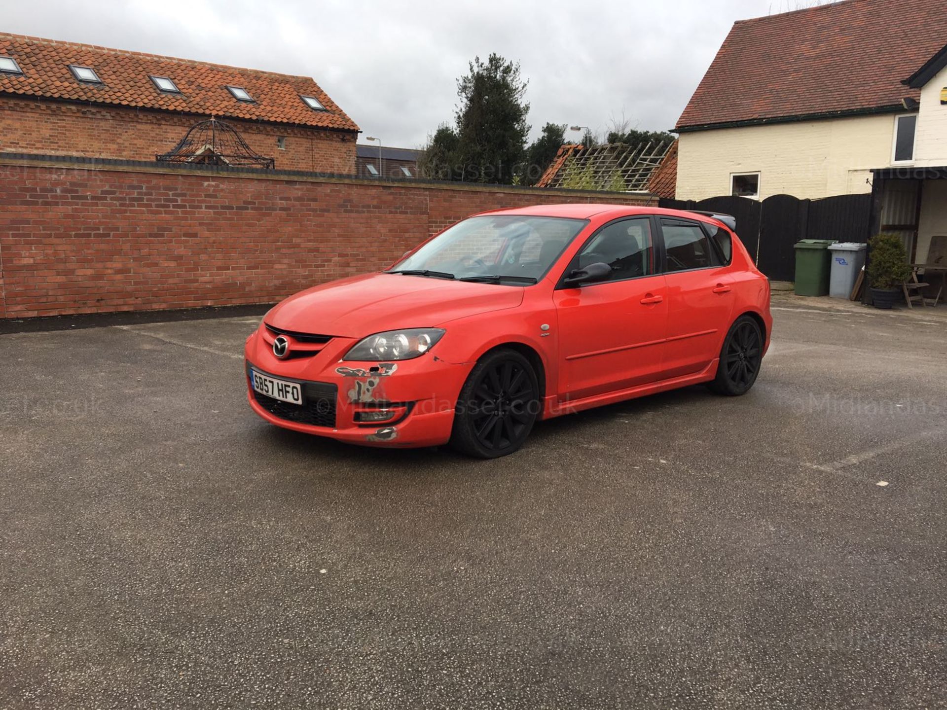 2007/57 REG MAZDA 3 MPS 5 DOOR HATCHBACK *NO VAT* - Image 2 of 10