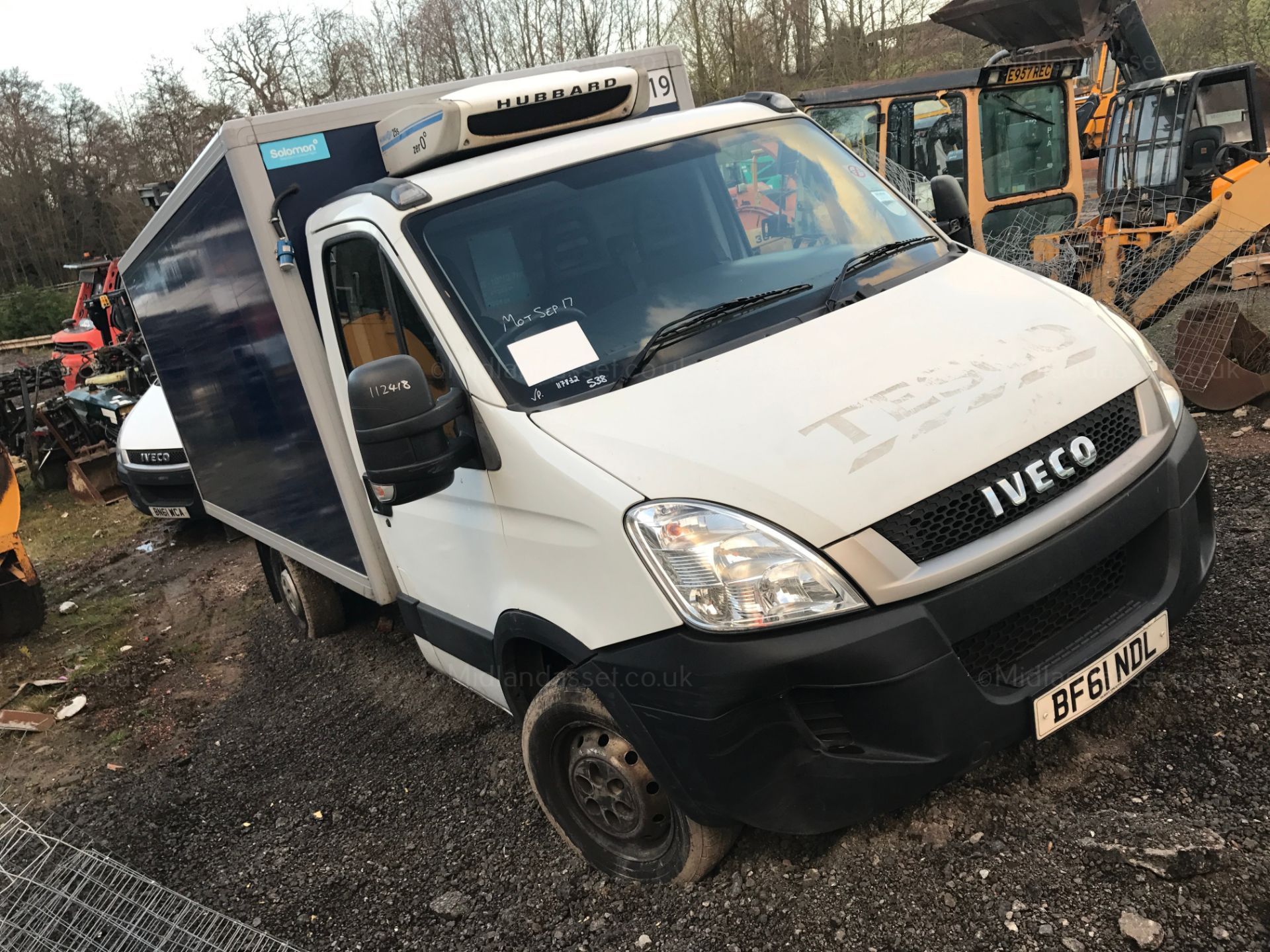 2011/61 REG IVECO DAILY 35S11 MWB FRIDGE VAN