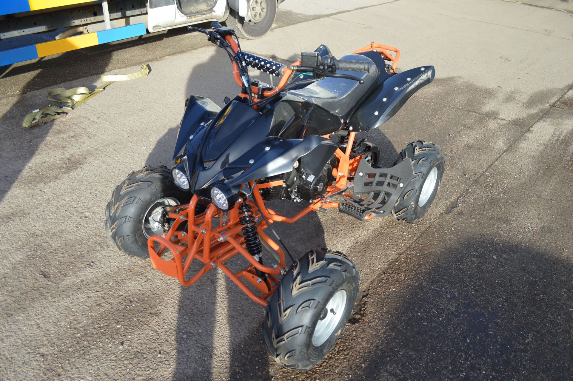 NR - 125cc INTERCEPTOR PETROL QUADBIKE, ELECTRIC START - BRAND NEW *NO VAT* - Image 3 of 12