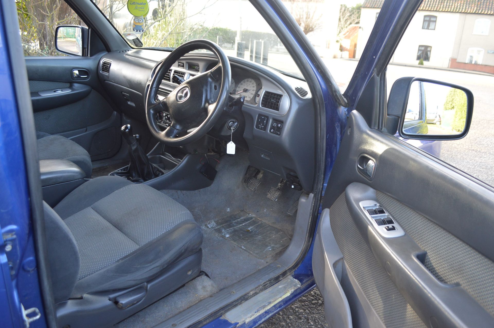 NR -2005/05 REG BLUE MAZDA B2500 4X4 DOUBLE CAB TURBO DIESEL - Image 15 of 22